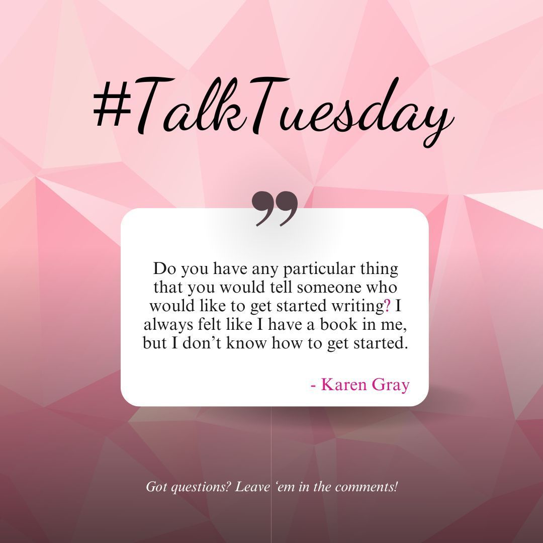 BrandiKennedy84's tweet image. Another #talktuesday, and this time it&apos;s all about how to #startwriting. This one is harder to answer because there are so many moving parts, but the simple answer to this is just...start writing. When find your voice and solidify your subject, then you get more into &quot;what next?&quot;