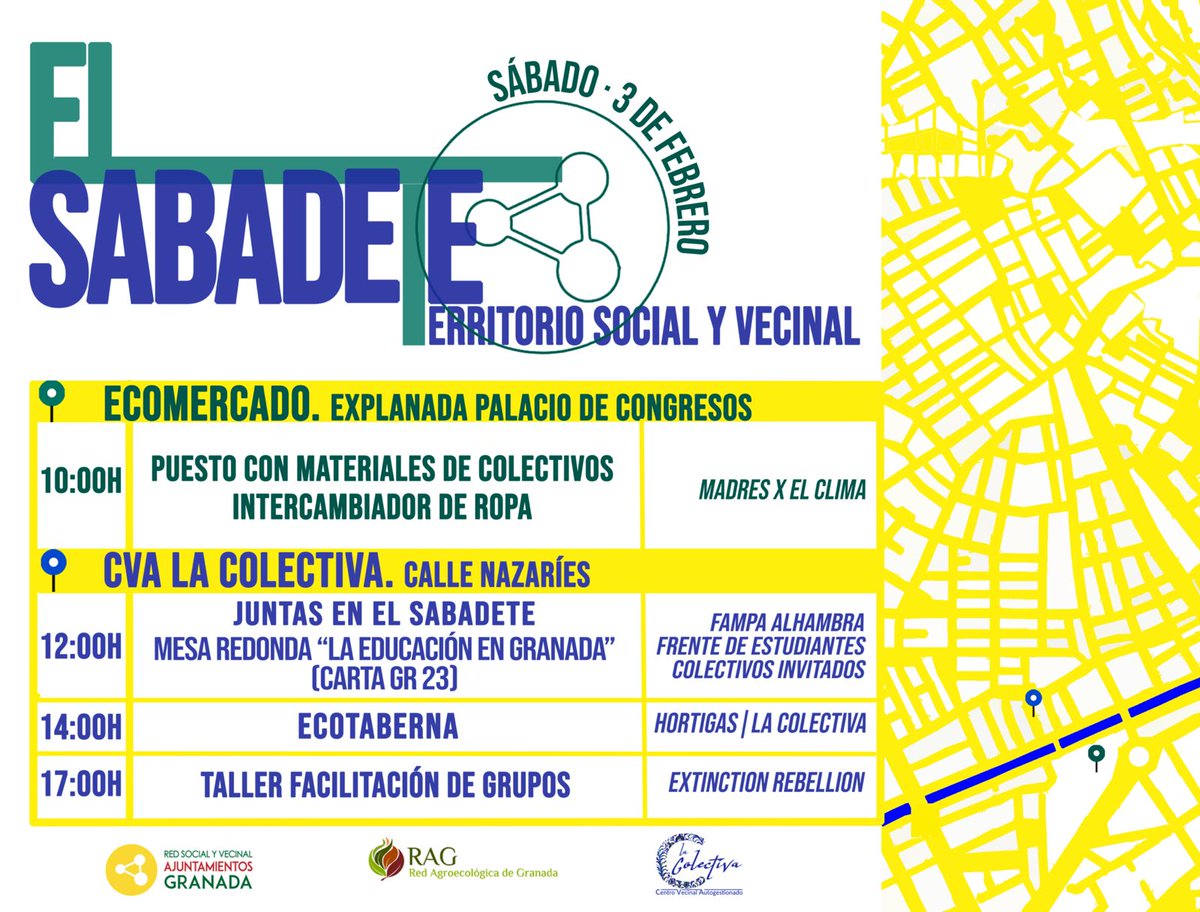 Este sábado volvemos a la Ecotaberna en <a href="/CVAlacolectiva/">La Colectiva</a> 🥳🥳🥳🥳

Os esperamos a todas con tapas riquísimas hechas con mucho amor por nuestras hortigueiras 💜💜💜
