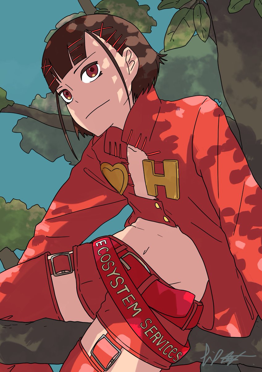 ヘアピンまみれ氏 #絵アピン