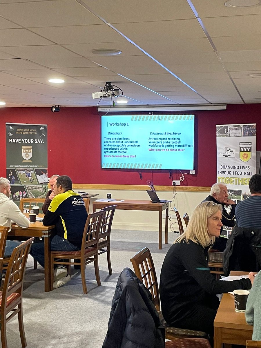 Last night, we hosted our first strategy consultation evening at <a href="/BelperTownFC/">𝗕𝗲𝗹𝗽𝗲𝗿 𝗧𝗼𝘄𝗻 | 𝟣𝟪𝟪𝟥</a> ⚽💬

We saw some brilliant conversations and debates taking place. Thank everyone who attended!

#HaveYourSay <a href="/CawardenCo/">Cawarden</a>