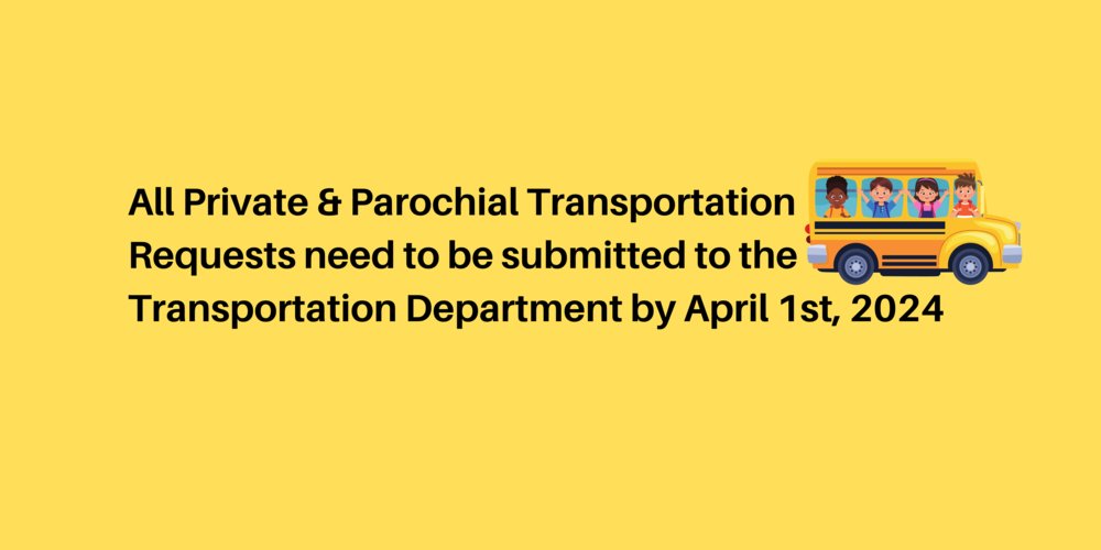 william_deluca's tweet photo. All Private &amp; Parochial Transportation Requests - Deadline https://t.co/TZxF2OvugC https://t.co/eT1Ga1fdAj