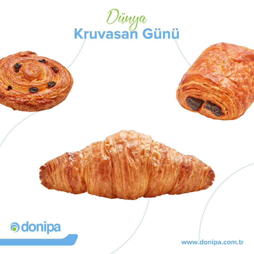 Dünya Kruvasan Günü Kutlu Olsun! donipa.com.tr #küppatates #donipa #donipagıda #dondurulmuş #dondurulmuşgıda #lezzet #tat #sağlık #güven #besin #sağlıklıbeslenme #sebze #meyve #taze #vegetables #fresh #nutritional #fruits #freshness #colorado