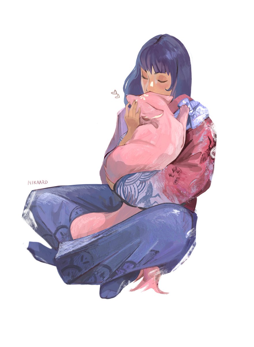 Nikaardart's tweet photo. Clingy Yae and protective Ei 🩷💜 #eimiko https://t.co/5YNuyOxXqS