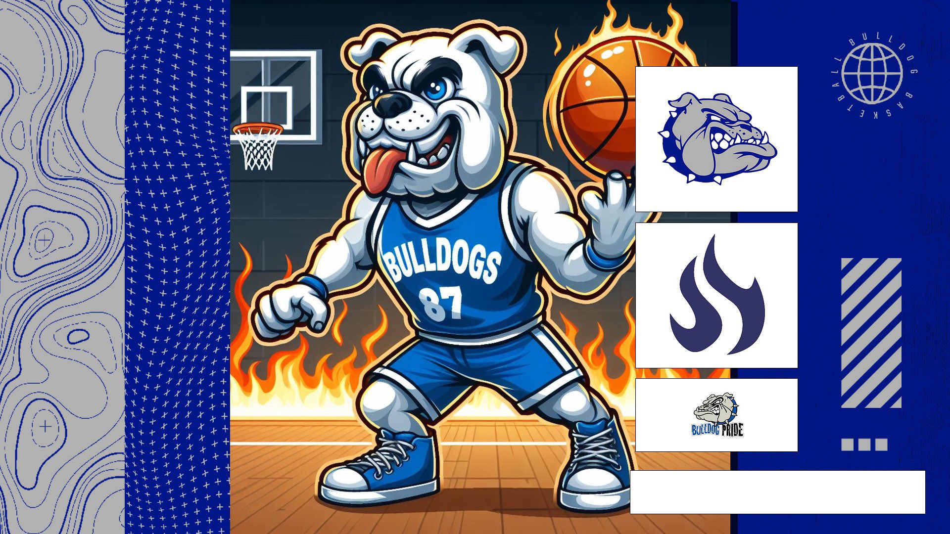 Varsity Text Bulldogs Mascot $10 Tee Varsity Text Bulldogs Mascot $10 Tee