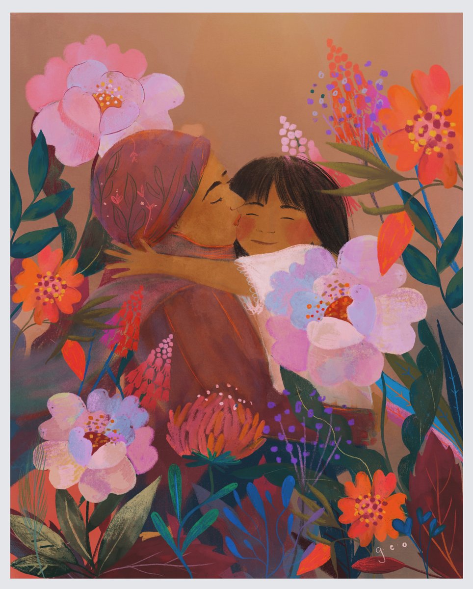 Gillian Eilidh O’Mara | Artist & Writer 🎨 ✏️ ✨ (@lightonthesea_) on Twitter photo One day, 
my girl, 
we’ll be safe 
in a garden again. 
One day. 
#kidlit #kidlitart #peace #illustration One day, 
my girl, 
we’ll be safe 
in a garden again. 
One day. 
#kidlit #kidlitart #peace #illustration