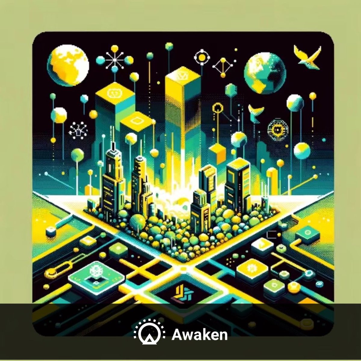 AwakenOfficial_'s tweet photo. 🌟 Discover the Bitcoin revolution with Awaken! 🚀 
Awaken builds a metaverse platform, making Land the foundation and the gateway to endless possibilities in the digital world. 
#Value #Creator #ARC20 #BTC #NFTs https://t.co/NcWY7ChTRP