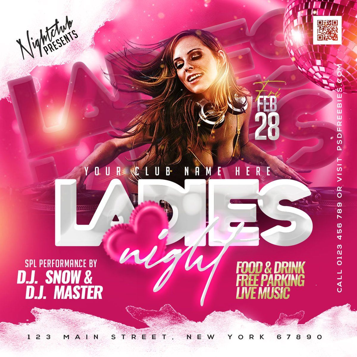 PSDFreebies's tweet photo. Free Best Ladies Night Party Social Media Post PSD

Download Link >> https://t.co/Oa9L1BYL4q

#freepsd #psd #photoshop #socialmedia #facebookpost #Instagrampost #partypost #freetemplate #ladiesnight #ladiesparty #instagram #girlsnight #girlsparty https://t.co/quPOkXx89p