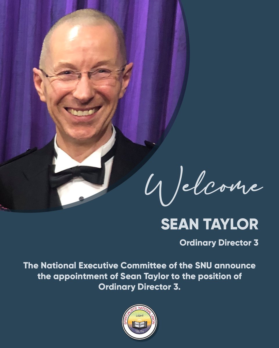 The NEC are delighted to announce the appointment of Sean Taylor to the post of Ordinary Director 3, after Anne-Marie Bond DSNU decided to step down from the position.

We would like to thank Anne-Marie for her wonderful work in the role, and welcome Sean to his new role! 🌻