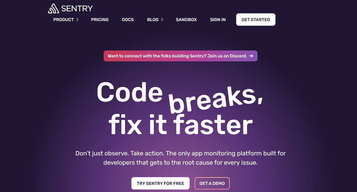 Heads up everyone!
Shout out to this year's Speakers Dinner sponsor SENTRY! A self-hosted and cloud-based application performance monitoring &amp; error tracking solution!
Thank you! #RN2024 would not be possible without your support.
Stay on top of their news! 
Give them a click 👇