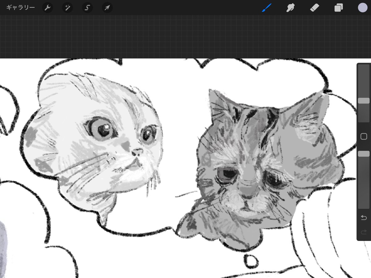 nnnn_724's tweet photo. 猫ミームを描く時が来るとは思いませんでした https://t.co/GuisYpr7Vx