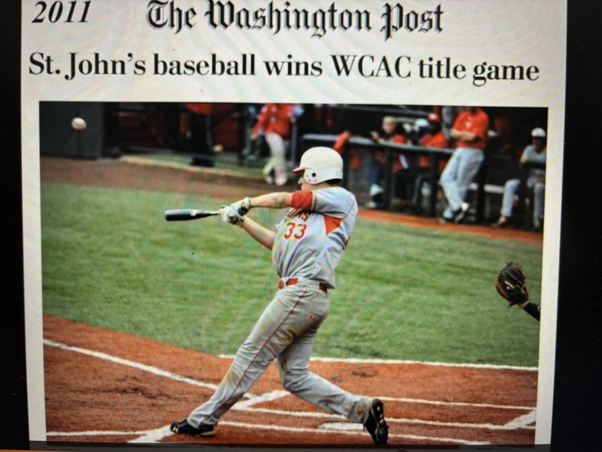 SJC_Baseball's tweet photo. Welcome back Nick Howard!-One of the best to ever play at SJC-All Met/All American at SJC before starring at UVA where he was an All American/1st round draft pick of the Cincinnati Reds-Nick’s grand slam in the 2011 WCAC finals pushed the Cadets to the title! @Nick_Howard33 https://t.co/a6nr4NCkAK