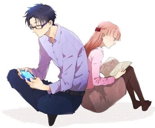 kyoruyeye's tweet photo. him playing the switch and her reading BL together… goals https://t.co/I2WlWhyvXT