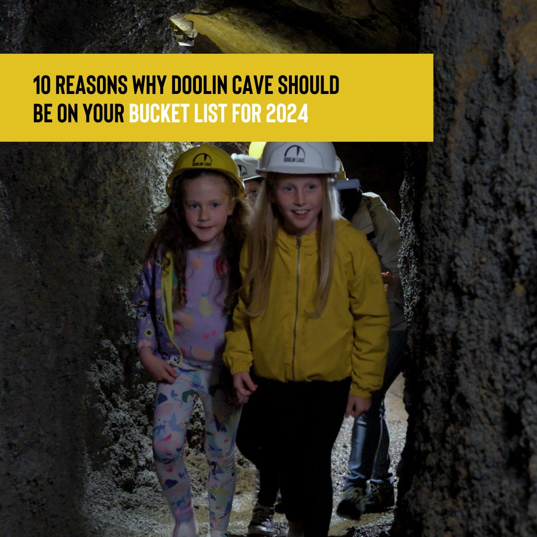 10 Reasons Why Doolin Cave Should Be On Your Bucket List For 2024 ✨😍☘️ Read the full article here: doolincave.ie/10-reasons-why…