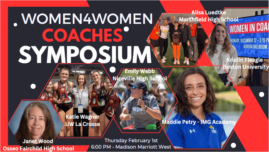 Reminder - Clinic kicks off Thursday at 6:00 PM with our annual women4women sessions!
Madison Marriott West
Thursday February 1st, 6:00 PM
All Female Coaches, of all sports and our male allies
FREE (just register below)
forms.gle/rfhFBoqQJk5WE1…
#wistcaclinic