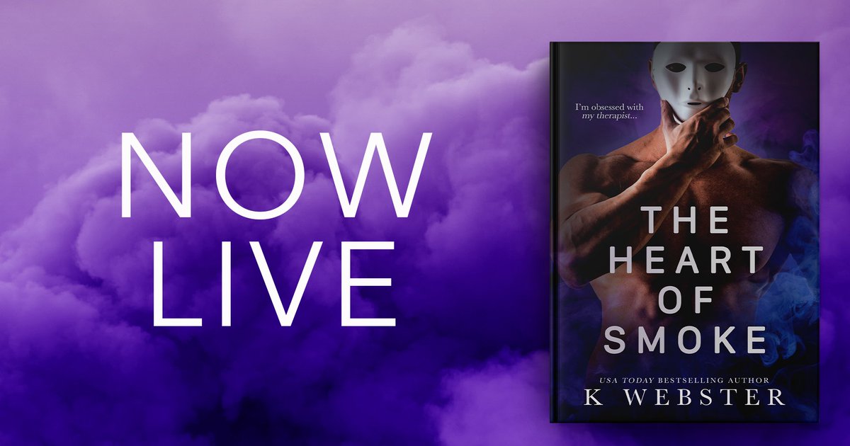 Smut_Up's tweet photo. The Heart of Smoke by K Webster #NowLive!

#OneClick: https://t.co/tnQHJUwx5Q

#MMRomance #CaptiveRomance #DarkRomance #EnemiestoLovers @Chaotic_Creativ https://t.co/B2LbEpunTw