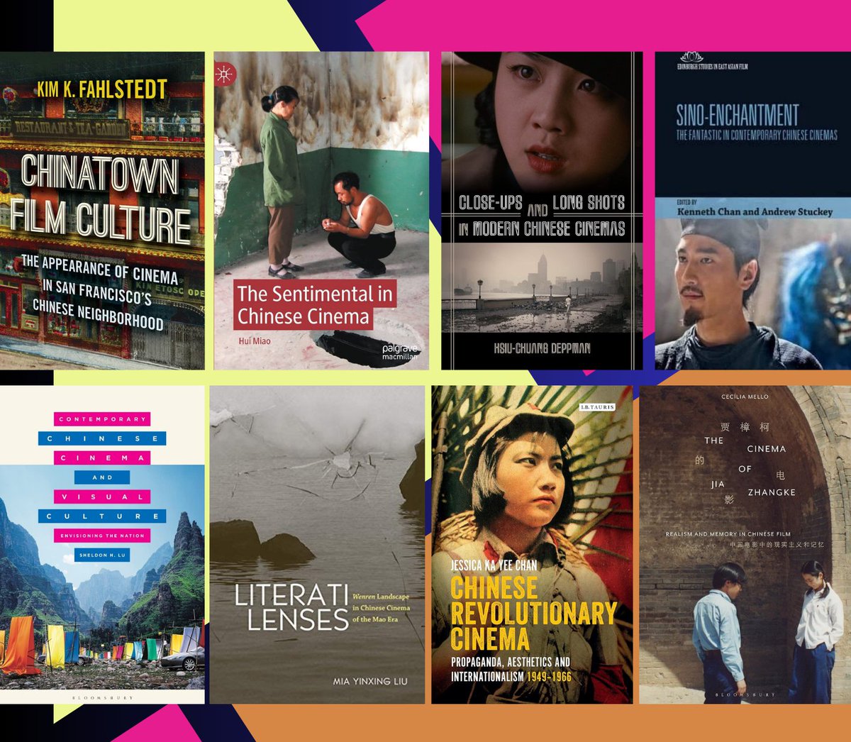 🪡 All about Chinese cinema! We are hoping to publish reviews of these titles in 2024. If you are interested in reading and writing about any of them, please email t@asiancha.com.