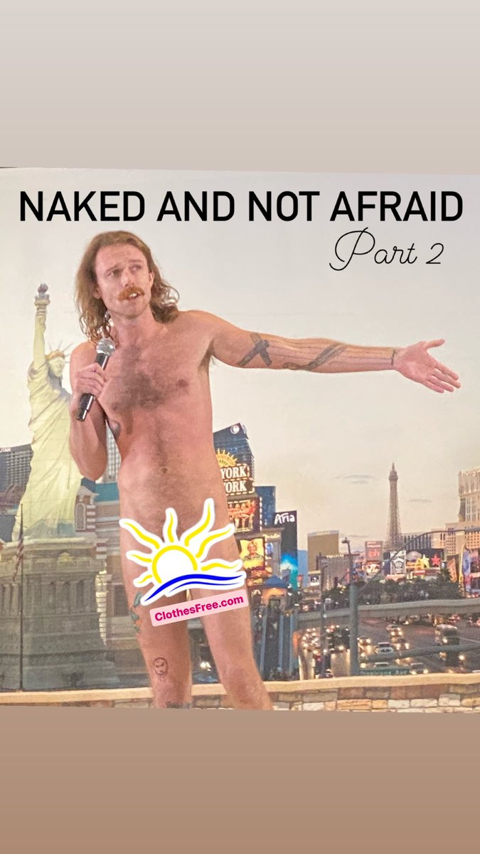 I got to perform at Naked and Not Afraid and now it has been released for all to watch. Want to see why I’m cocky? You can watch now at clothesfree.com as well as at the creators website nudisthumorist.com 
Hope you all enjoy my Comedy Pube!