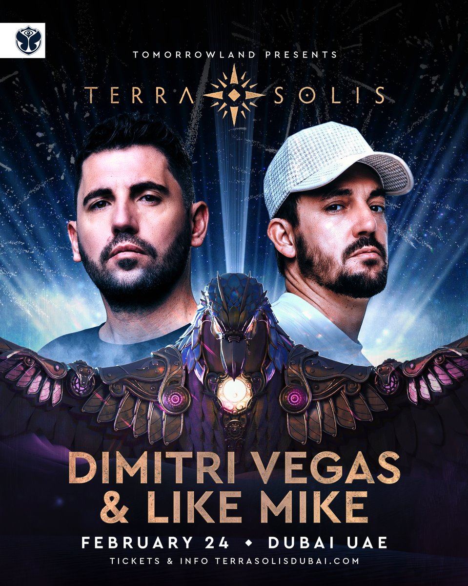 Prepare for a massive Extended set and embrace the infectious energy at the Amare stage on Saturday, February 24. All info: terrasolisdubai.com