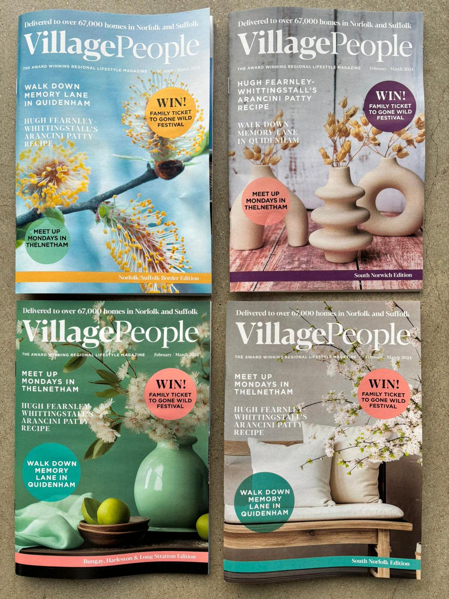 Village People Magazines Norfolk Suffolk tweet media