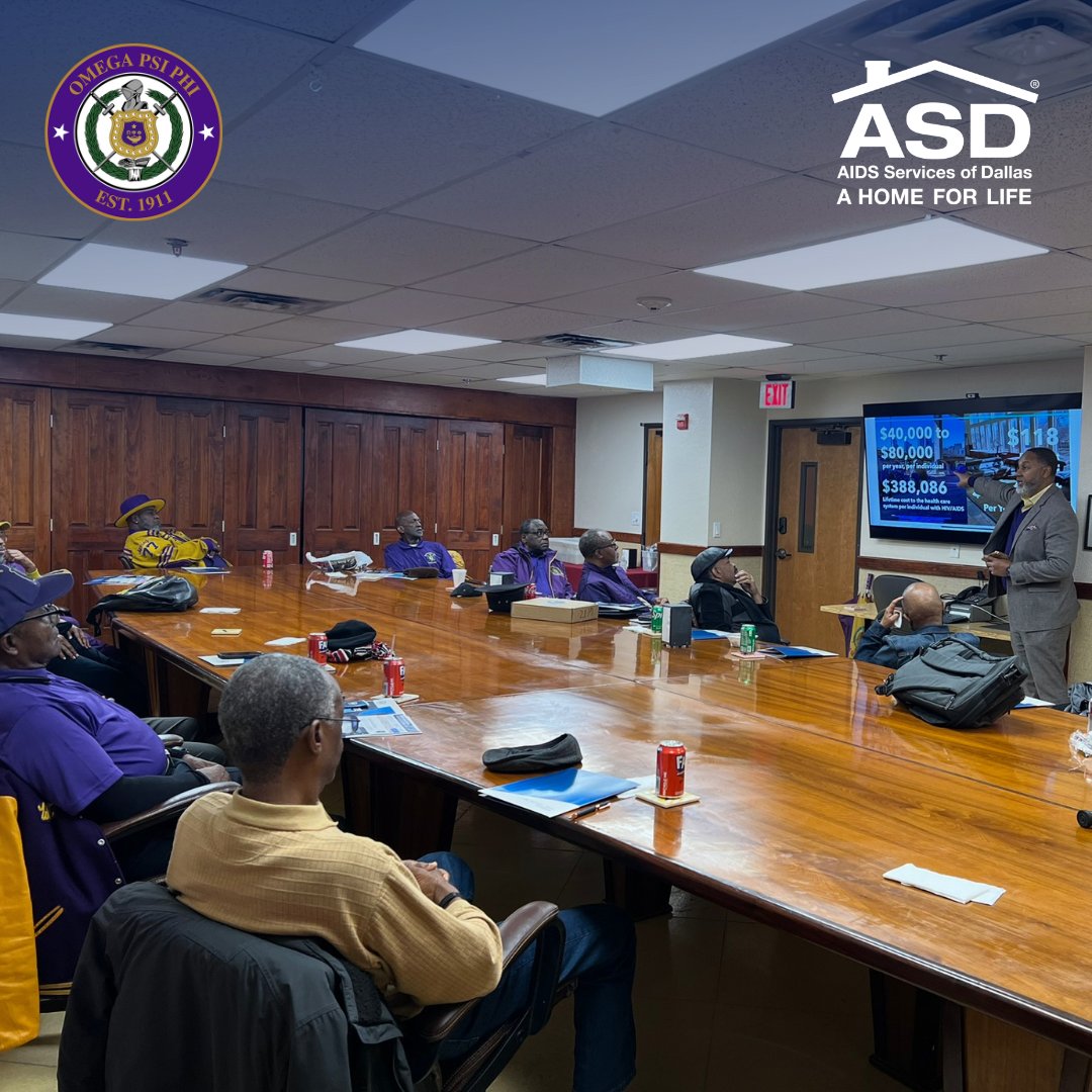 ASDHomeNow's tweet photo. 💜💛Thank you to the Senior Brothers Committee of the #ThetaAlphaChapter of #OmegaPsiPhi @OfficialOPPF for coming to tour our facilities last week! Their keen interest in our mission and willingness to help was truly an inspiration to witness. Thank you! https://t.co/wFumcxOPKk