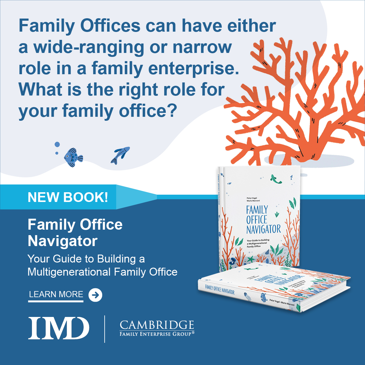 Family Offices can have either a wide-ranging or narrow role in a family enterprise. Understand the options for the critical roles family offices can have within your family enterprise, and decide the role that is right for yours. Learn more cfeg.com/book-the-famil…