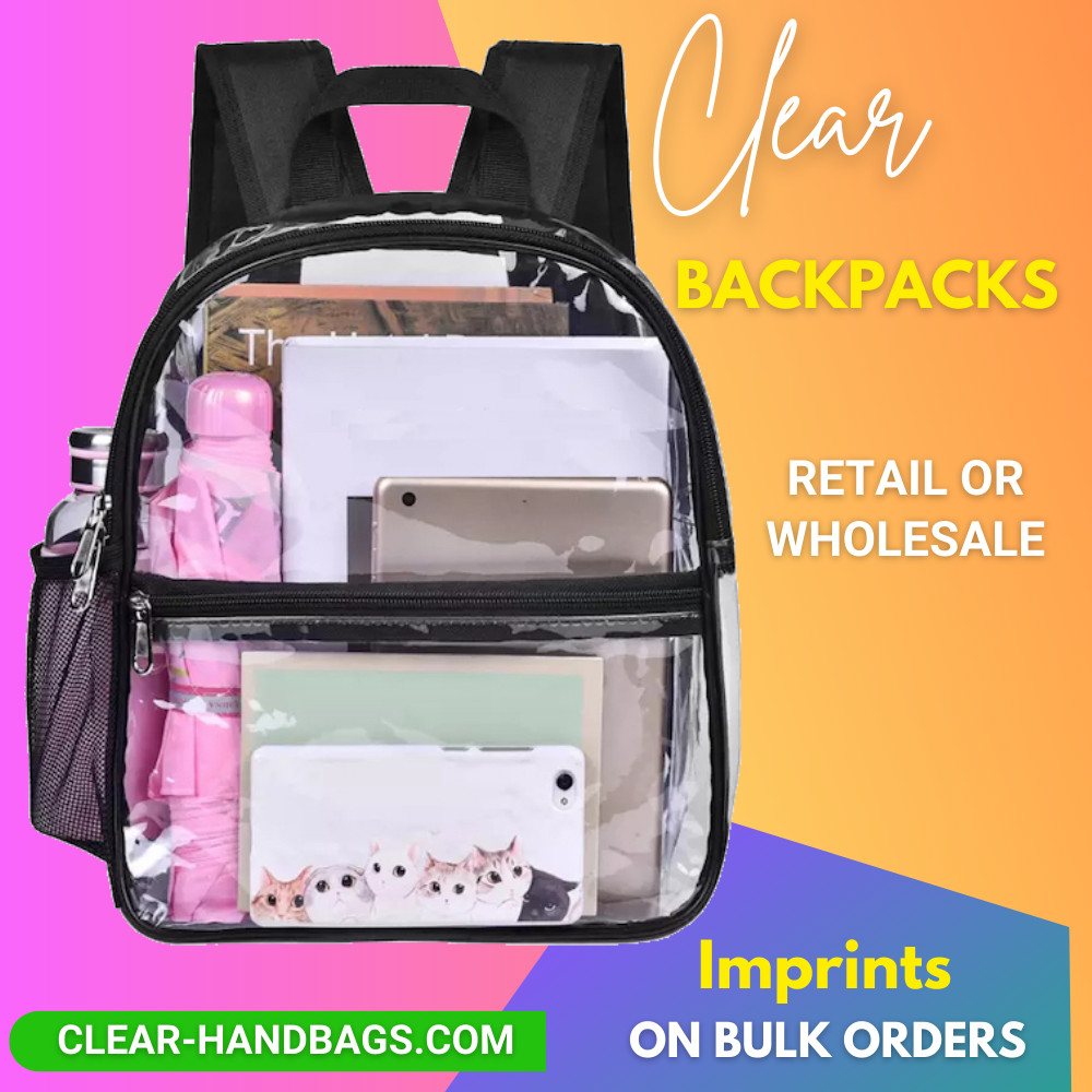 clear_handbags's tweet photo. Clear Back Packs
Clear Bags Wholesale available on orders of 50+ bags
https://t.co/RstKRXjagw
#heavydutyclearbackpack #transparentbackpack #clearbackpack #transparentbag #seethroughbackpack #clearbackpackforsale #clearbackpacks #wholesaleclearbags #clearbackpacks #shrinkage https://t.co/tXi0GMMukn