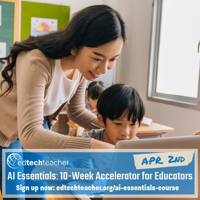 AI Essentials is our next deep-dive 10-week edtech accelerator course. This concise yet comprehensive course is designed to bring educators up to speed with the rapidly evolving world of AI. #AI #AIinEdu #aiineducation Info & Sign up: buff.ly/3u3EdzJ