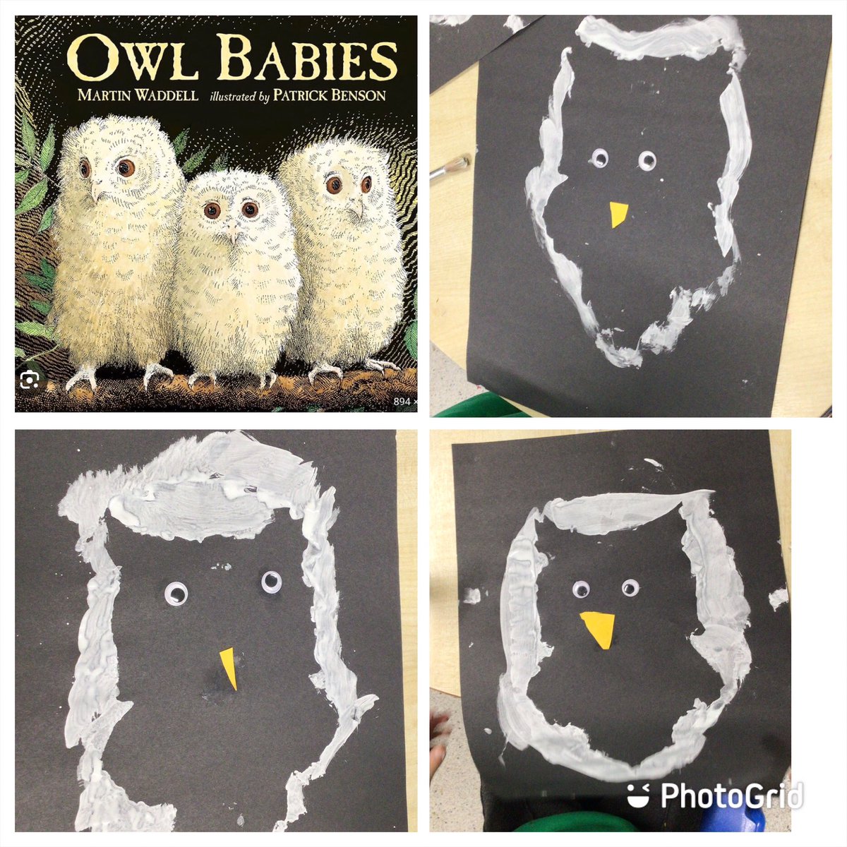 oasisdonvalley's tweet image. In our EYFS after school book club our children read the story ‘owl babies’ then created these great pictures! I wonder what story they will be reading next? #proudtobeOADV #welovereading #readingforpleasure