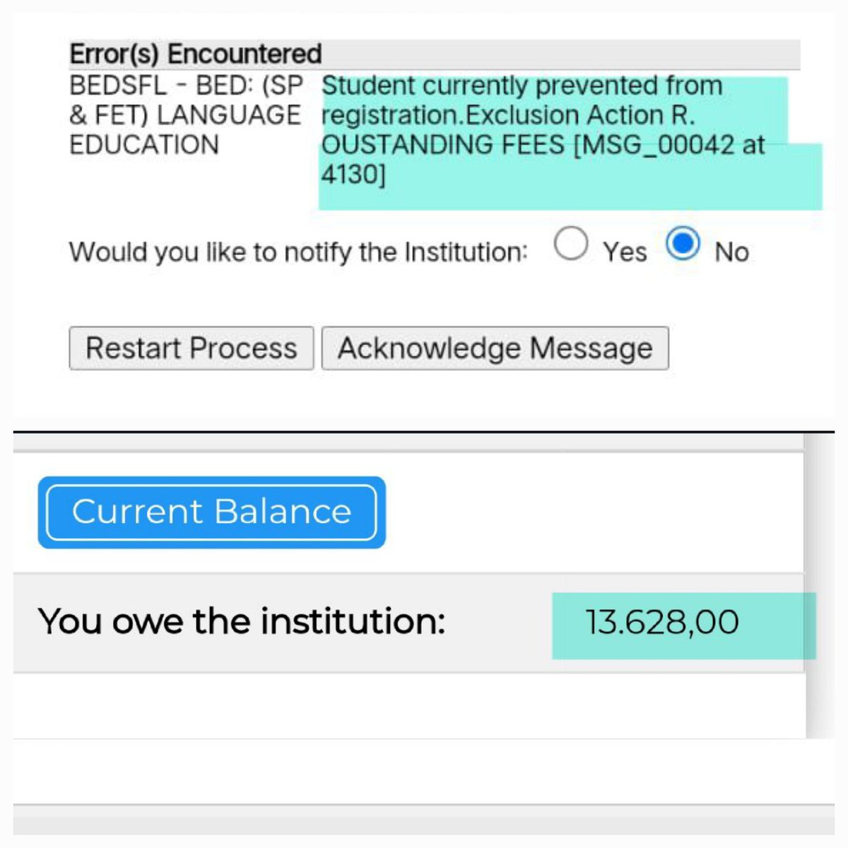 MoeketsiInno's tweet photo. @myNSFAS We can't register because our 2023 allowances are not paid 💔 https://t.co/I2w3gN7MQ3