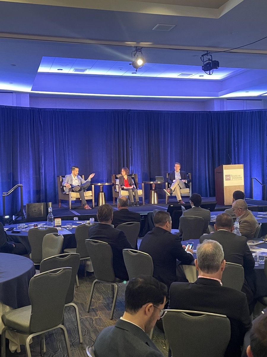 Yesterday's renewable fuels panel "Fueling Tomorrow: Navigating the Future Landscape of Renewable Fuels" featured professionals from <a href="/ArgusMedia/">Argus Media</a>, <a href="/LanzaJet/">LanzaJet</a>, &amp; <a href="/NesteGlobal/">Neste</a>. 

We enjoyed listening to the panel discuss the significant potential of renewable diesel &amp; SAF.