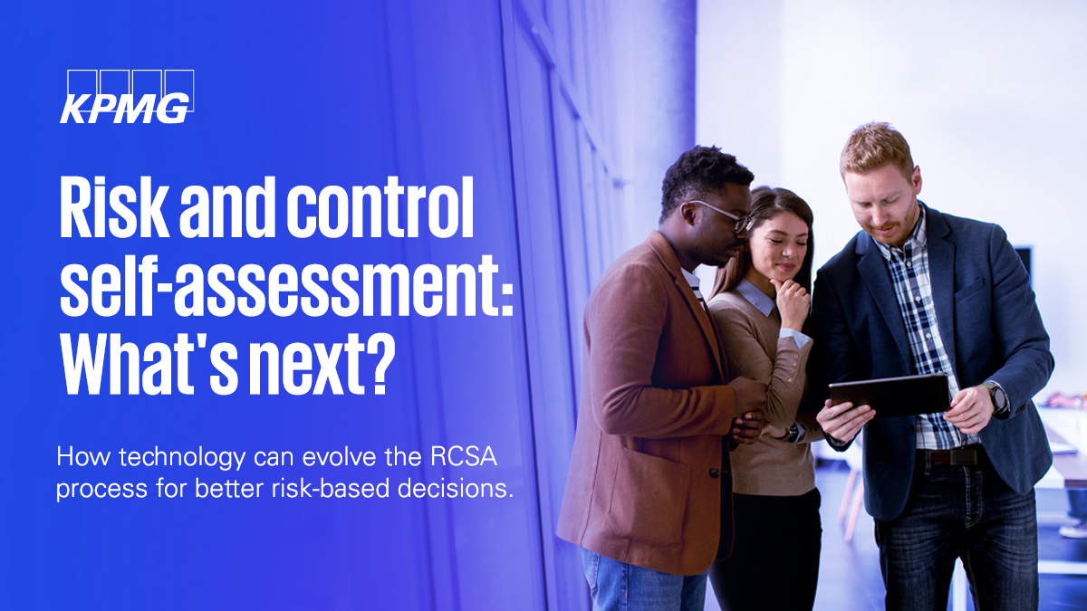 Discover the evolution of RCSA with an emphasis on real-time insights, streamlined processes, and strategic value. Explore the future of risk management now, read more here: social.kpmg/6s16wa