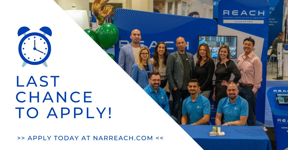 Calling all proptech founders...tomorrow is the LAST DAY to apply for the 2024 NAR REACH cohort! 

Apply by Jan 31 >> narreach.com