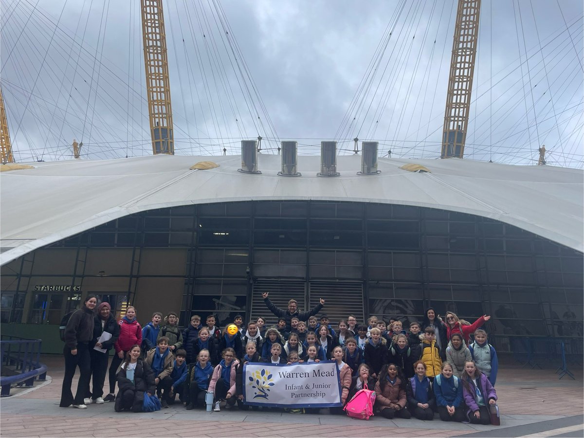 🎶 Year 5 are already rehearsing at the O2 arena! We are so excited to see you later!