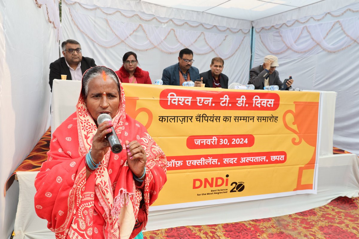drskavita's tweet photo. "When patients get better, I feel very satisfied. I'm glad I became a nurse and got the opportunity to help people," said Neha Kumari, a staff nurse at the Centre of Excellence in Sadar Hospital, Chapra, who was one of the kala-azar champions felicitated at the event. #beatNTDs https://t.co/3Orf5aQ4JP