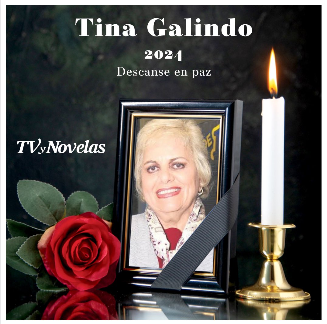 TVyNovelasMex's tweet photo. 🚨#ÚltimaHora: Lamentamos informar el fallecimiento de #TinaGalindo, productora de teatro y televisión, así como representante de algunos artistas. 

El deceso de la productora ocurriría el día de ayer por la noche. 

Descanse en paz. 

#tvynovelas https://t.co/Jdvhos0AHl