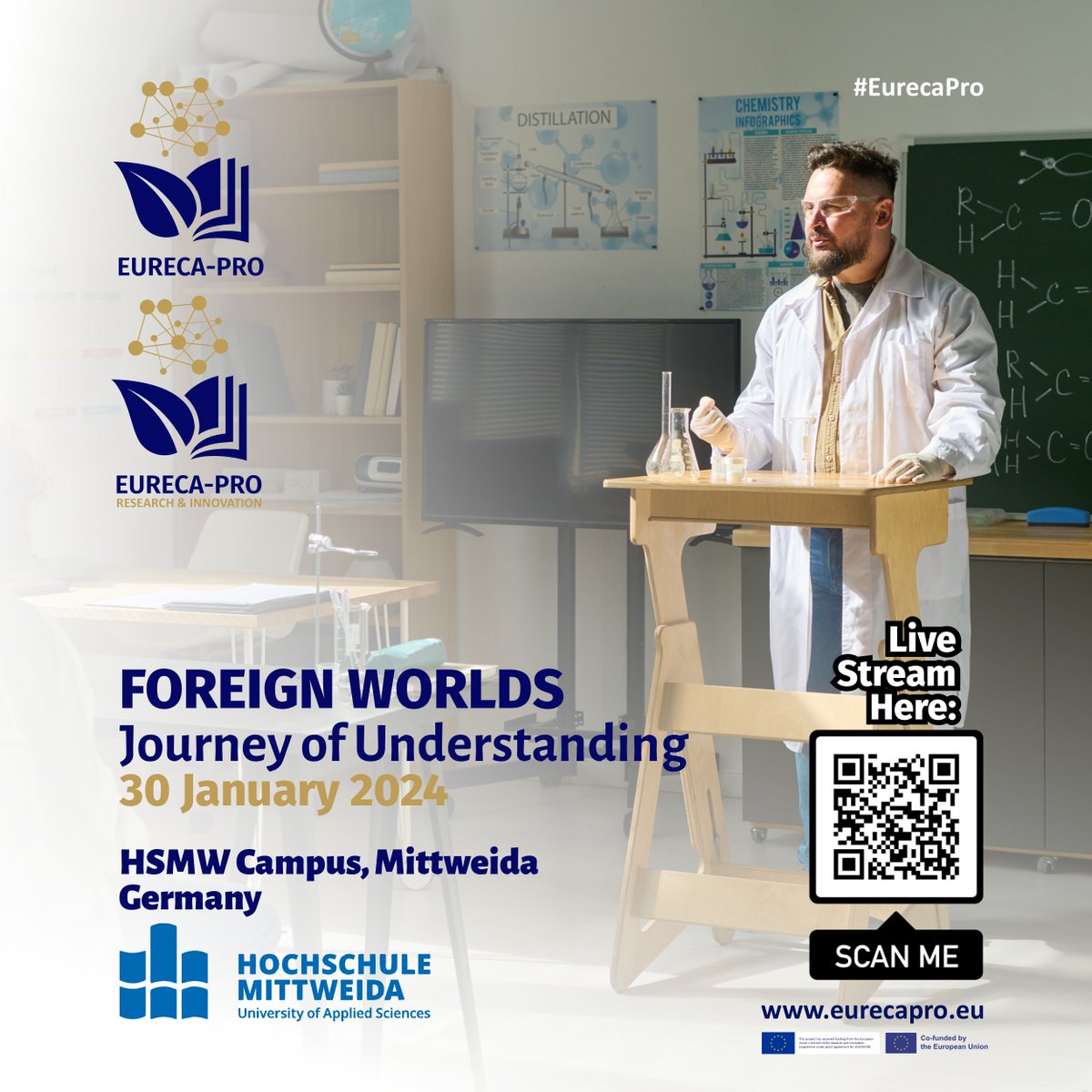 🇩🇪 The final event of the FOREIGNWORLDS project by students of the Global Communication in Business and Culture course at Mittweida University of Applied Sciences will take today, the 30th of January. ❗ Live stream here: youtube.com/watch?v=AuZ_wo…