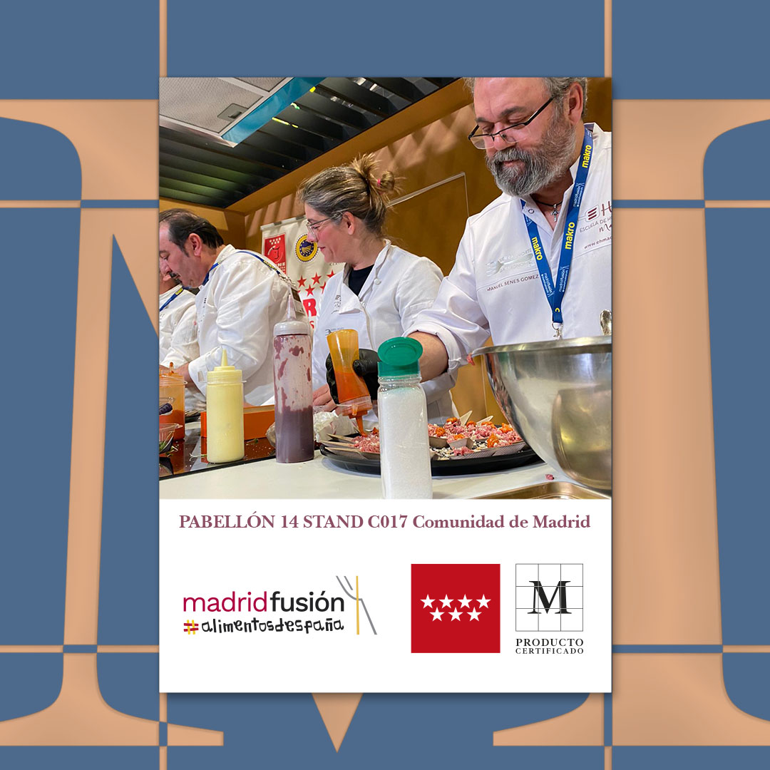 Hoy la Asociación Sierra Norte Gastronómica nos ha querido transmitir los #sabores de la carne IGP @CarneGuadarram de la forma más natural, por eso estos 5 cocineros nos han ofrecido un delicioso #tartar 😋😋

#ProductosdeMadrid
#CarnedeMadrid
#gastronomía
#MadridFusion
#Calidad