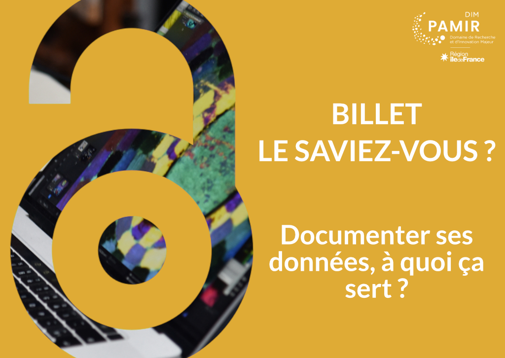 DIM Patrimoines matériels (@reseau_pamir) on Twitter photo 📣 Nouveau billet « Le saviez-vous ? » sur le site du <a href="/reseau_pamir/">DIM Patrimoines matériels</a> : « Documenter ses données, à quoi ça sert ? »
➡️ pamir.fr/le-dim/science… 📣 Nouveau billet « Le saviez-vous ? » sur le site du <a href="/reseau_pamir/">DIM Patrimoines matériels</a> : « Documenter ses données, à quoi ça sert ? »
➡️ pamir.fr/le-dim/science…