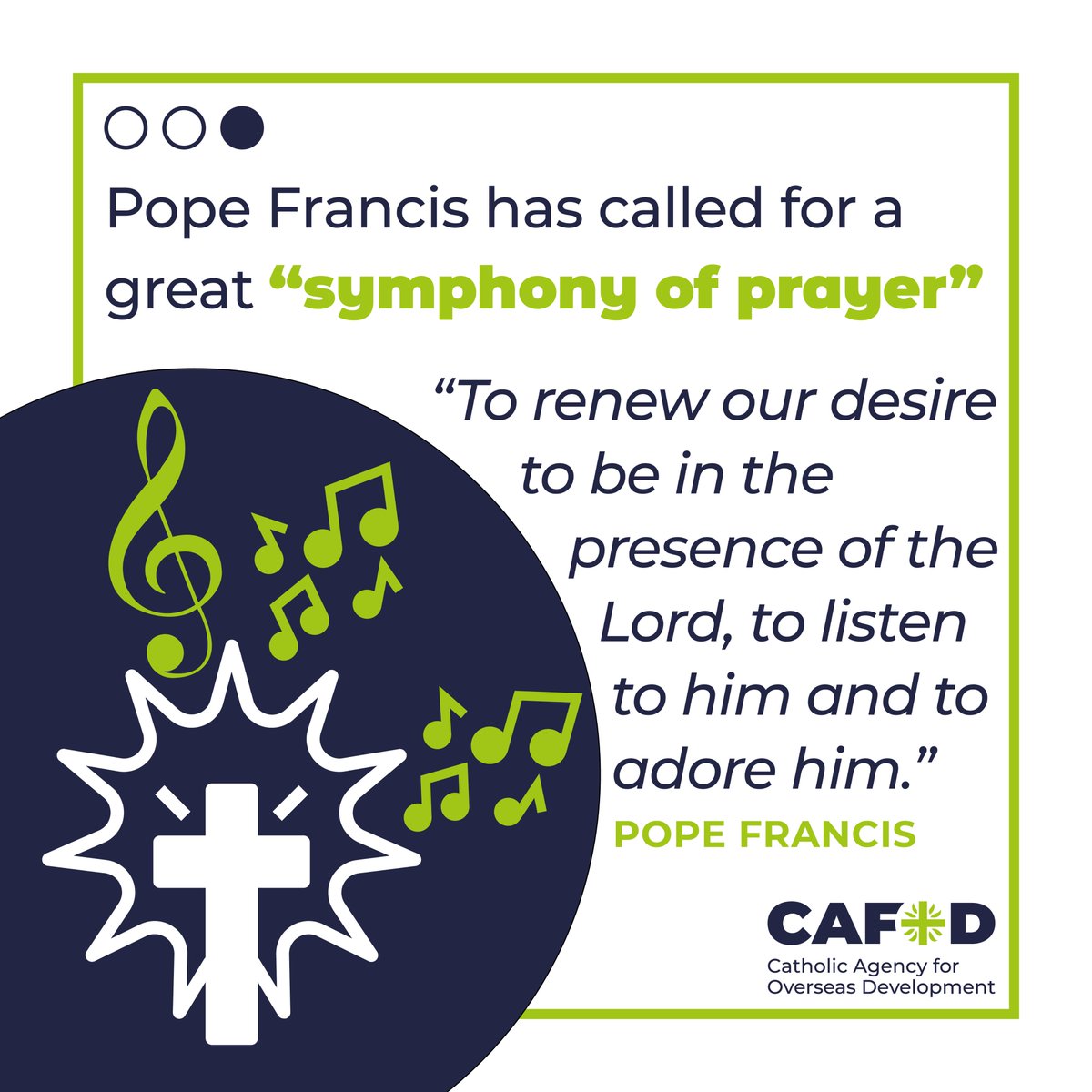 2024 is a special year with Pope Francis having designated it a Year of Prayer. 🙏 Find out more about it and use our prayer resources to prepare for the Jubilee in 2025. cafod.org.uk/pray/year-of-p…