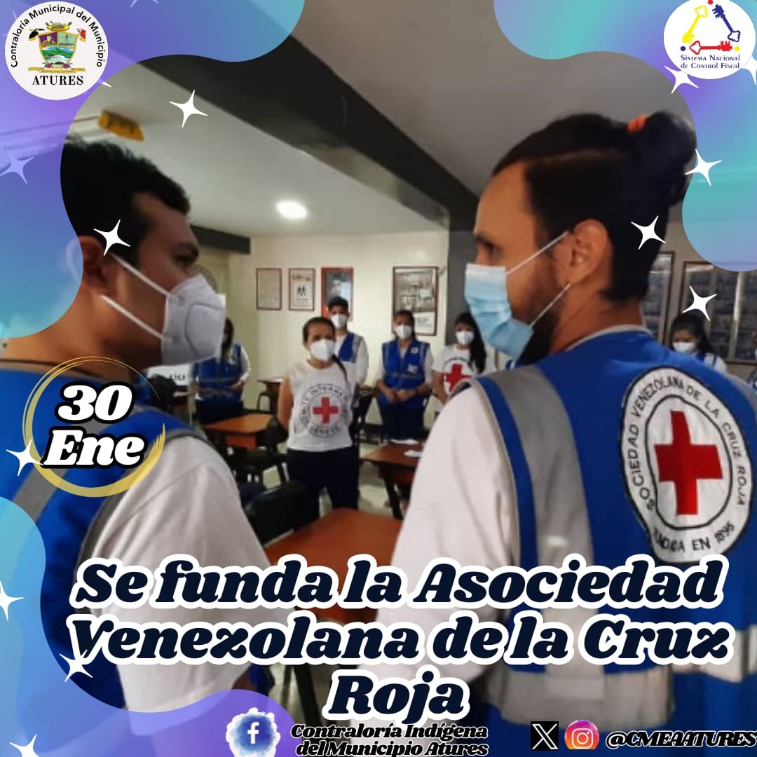 #TalDiaComoHoy se funda la sociedad Venezolana de la Cruz roja, con motivo de la Conmemoración del Centenario del Nacimiento del Mariscal Antonio José de Sucre, quien fue el héroe de la Independencia venezolana que más se preocupó por humanizar la guerra.