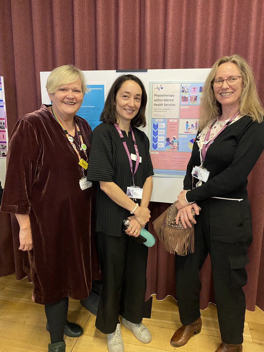 gabrielleotslam's tweet photo. What a fabulous time at the Therapies Conference. Some of our wonderful AHPs and Rachel our Peer Worker lead. @nathaliezach @FourieCarla @ClairPollard @sarahcook78 @normanlamb https://t.co/vMyjNFz5QB