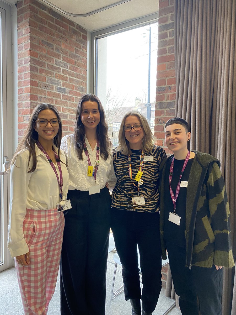 gabrielleotslam's tweet photo. What a fabulous time at the Therapies Conference. Some of our wonderful AHPs and Rachel our Peer Worker lead. @nathaliezach @FourieCarla @ClairPollard @sarahcook78 @normanlamb https://t.co/vMyjNFz5QB
