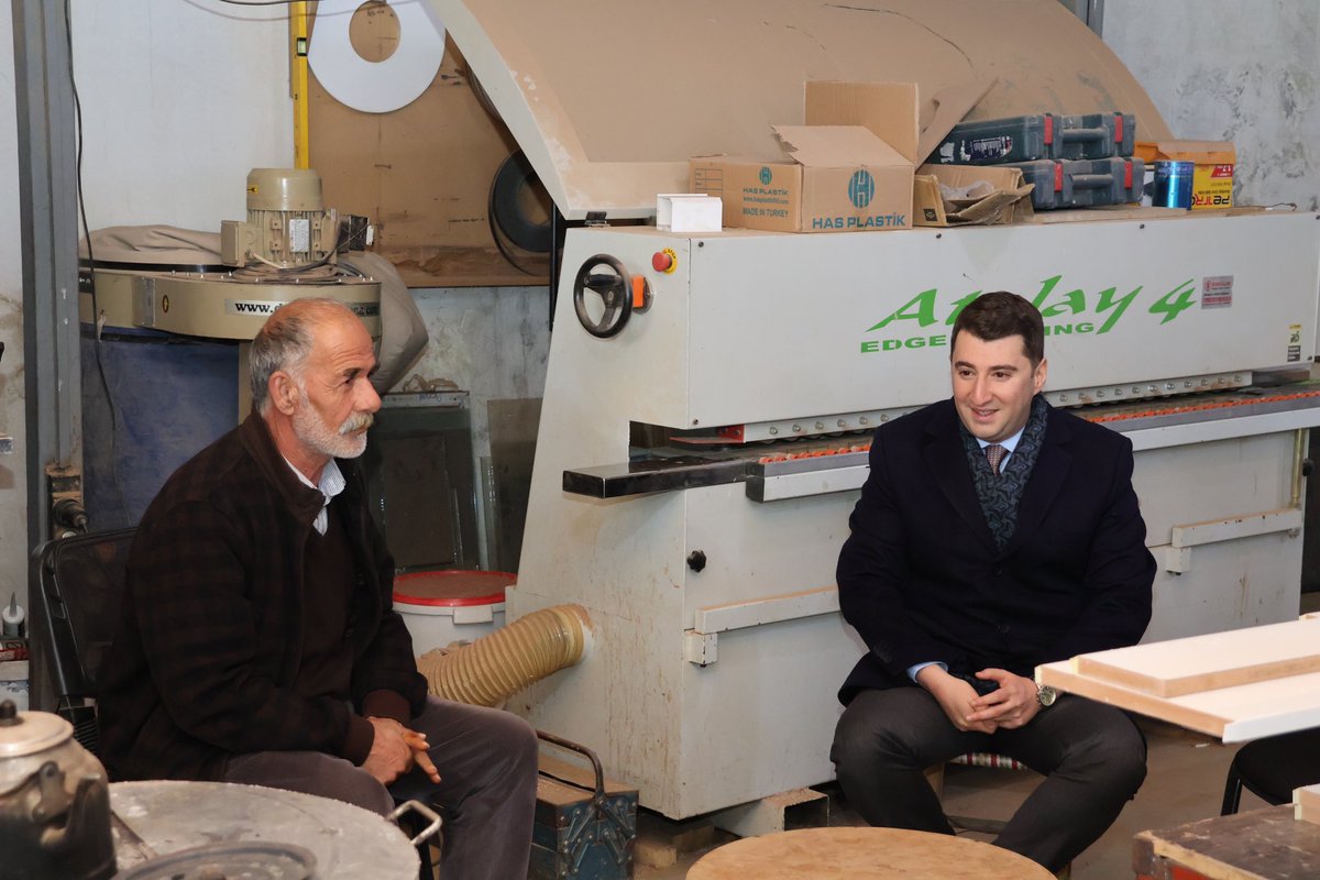 Kaymakamımız/Belediye Başkan V. Doğukan KOYUNCU;

İlçemiz mahalle araları kilitli parke taşı çalışmalarını yerinde inceledi akabinde ilçe esnafı ile bir araya gelerek istek ve taleplerini dinledi.

<a href="/DogukanKoyuncu_/">Doğukan Koyuncu</a> 
<a href="/dbakirvalilik/">T.C. Diyarbakır Valiliği</a>