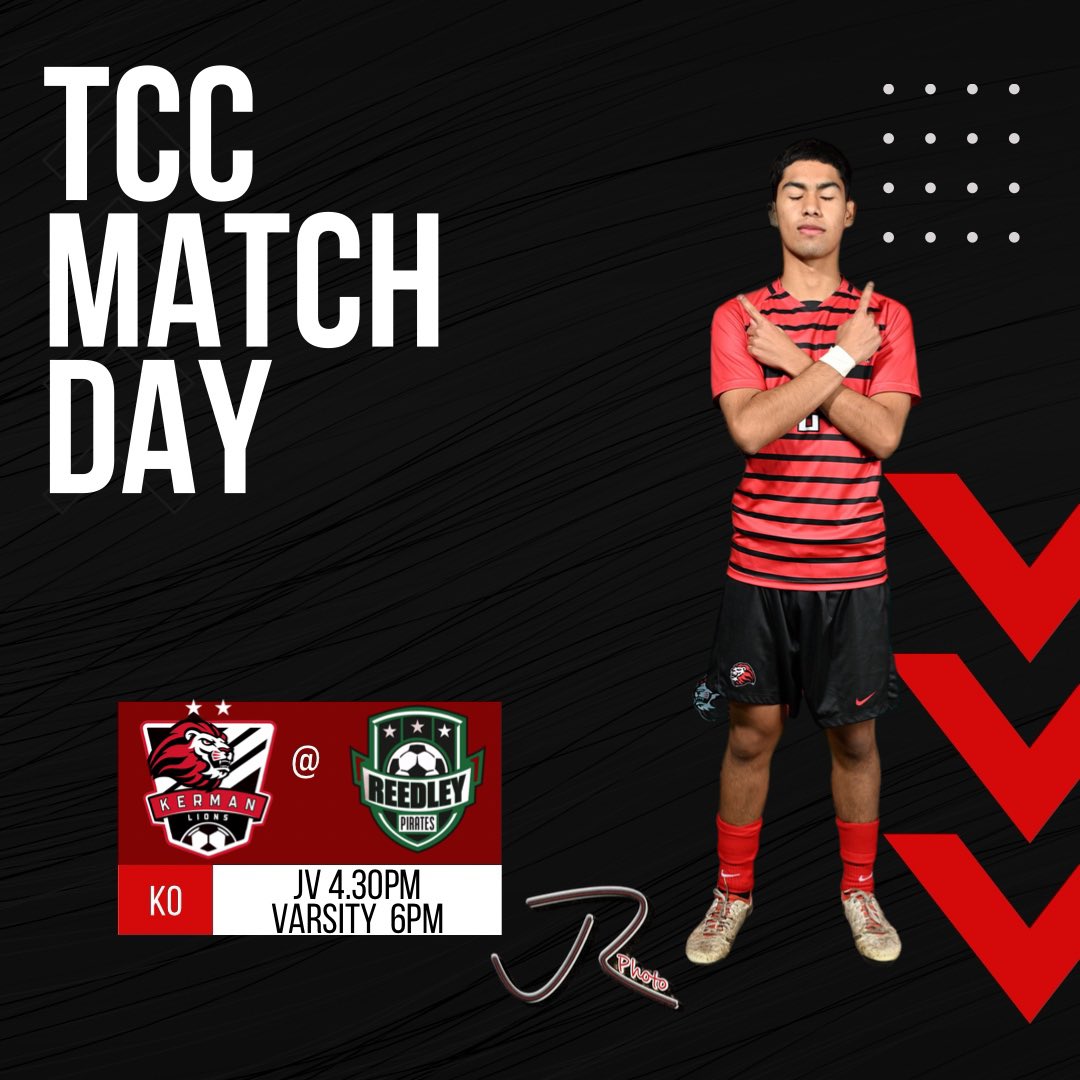 TCC League Match Day! We have a good one tonight in Reedley it is a battle for First place in League! 

Let’s Go Be Great!