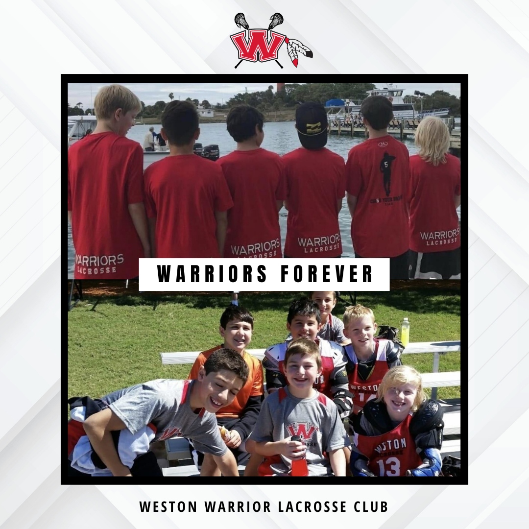 These boys have come a long way together. Different campuses, same brotherhood!

Weston Warrior Lacrosse Club - where it all began, and the bonds last a lifetime! 

#LaxBrotherhood #LacrosseFriendship #WestonWarriorLacrosse #Lacrosse #FamilySport #Weston #Westonfl #WestonSports