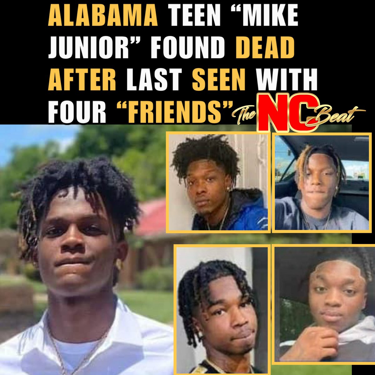 Praying for this family in Montgomery, Alabama. A 16-year-old Michael Cole Junior was found deceased Monday night. He was last seen with four so-called “friends.” thencbeat.com/alabama-teen-m…