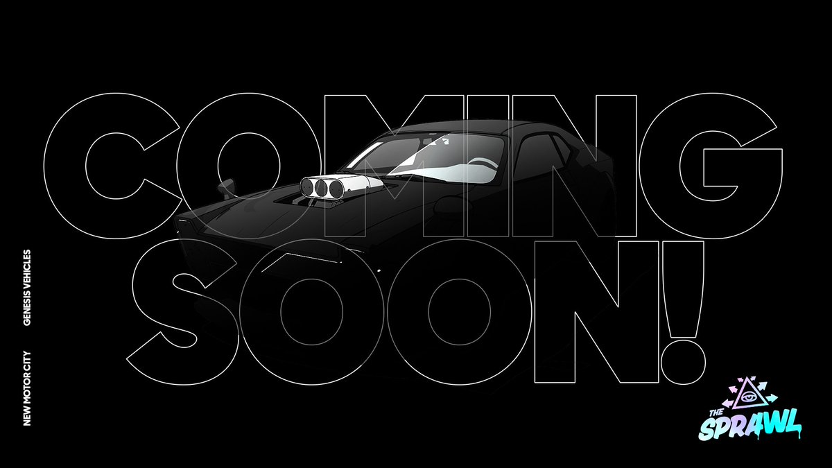 In The Sprawl, you can be anything you want.

A cop, a firefighter, a thief… But you need a vehicle.

3400 Genesis Vehicles dropping on @0xPolygonLabs

Are you getting one?