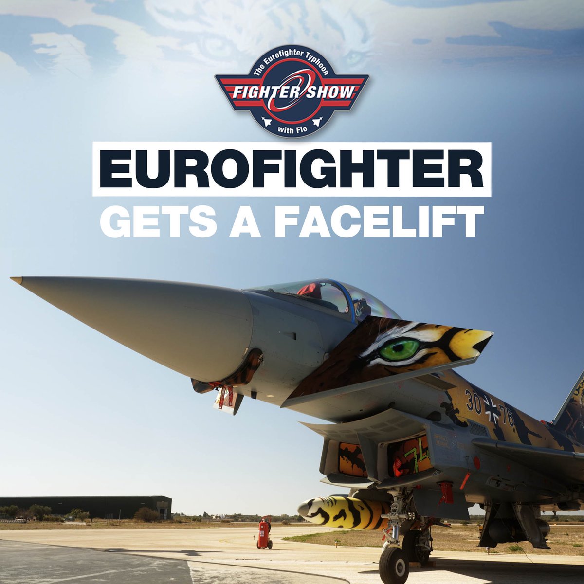 eurofighter's tweet photo. 🚀Exciting news! The #FighterShow is back for 2024 with epic #Typhoon action and a glimpse into aircraft foiling with Fighter Wing 74 ✈️

Watch the Bavarian Tigers’ Typhoon get a unique facelift for the #NATOTigerMeet. Buckle up, grab your popcorn, and stay tuned for a thrilling season two! 🍿👇
🔗 https://t.co/WHCkN7fiSb

#TheFighterShow #Eurofighter #NothingComesClose