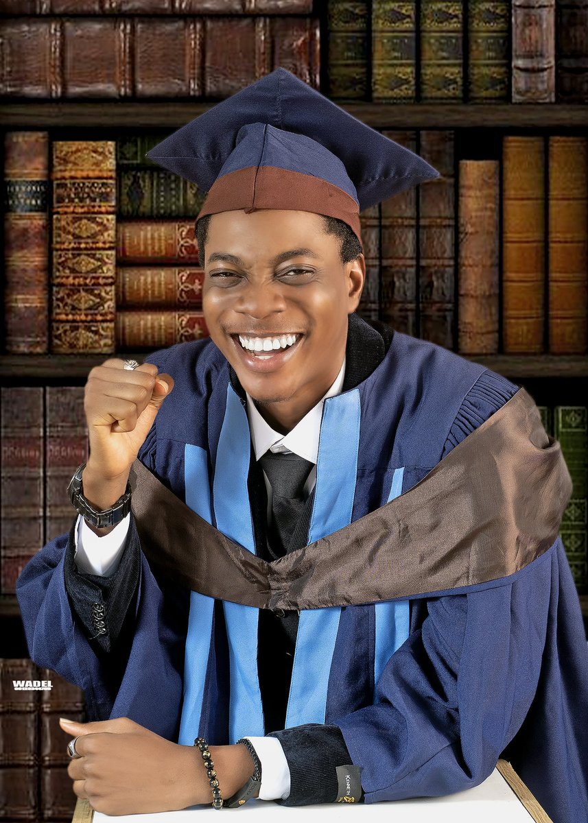 kingatod's tweet image. Yay! It&apos;s my Convocation Day 🎓🕺🏾
BEng in Computer Engineering 👷🏽‍♂️
Second Class Upper Division (4.07/5.0)

#OOUconvocation #classof2022