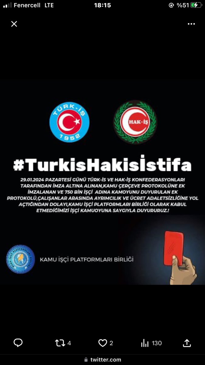 Yalcin__Sahin's tweet photo. #turkisistifa 
#İsciyeOperasyon https://t.co/5SLmP9T7bX